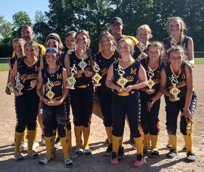 Championship winners Softball Team Photo