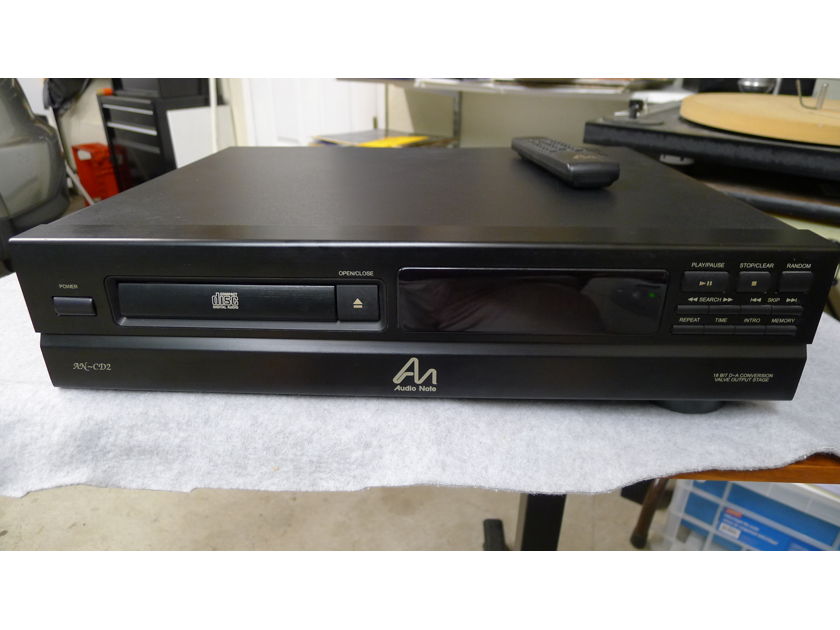 Audio Note AN-CD2 Tube CD Player AD-1856 Based DAC