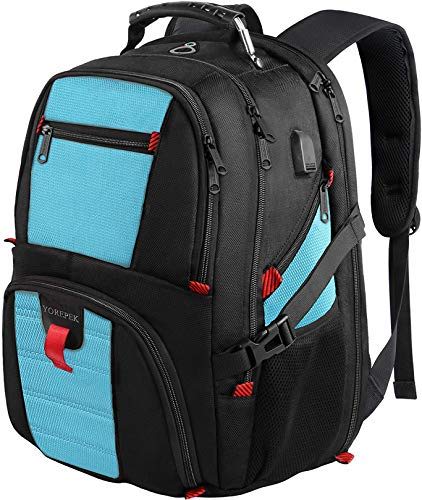 Volher Business Travel Backpack vs YOREPEK Large Travel Laptop Backpack ...