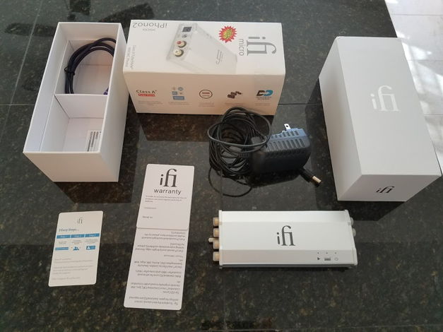iFi iPhono2 with all accessories