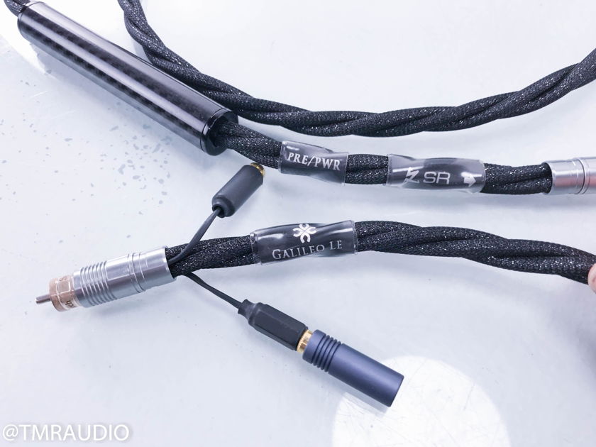 Synergistic Research Galileo LE RCA Cables w/ MPC; ATC 2.5m Pair Interconnects (12924)