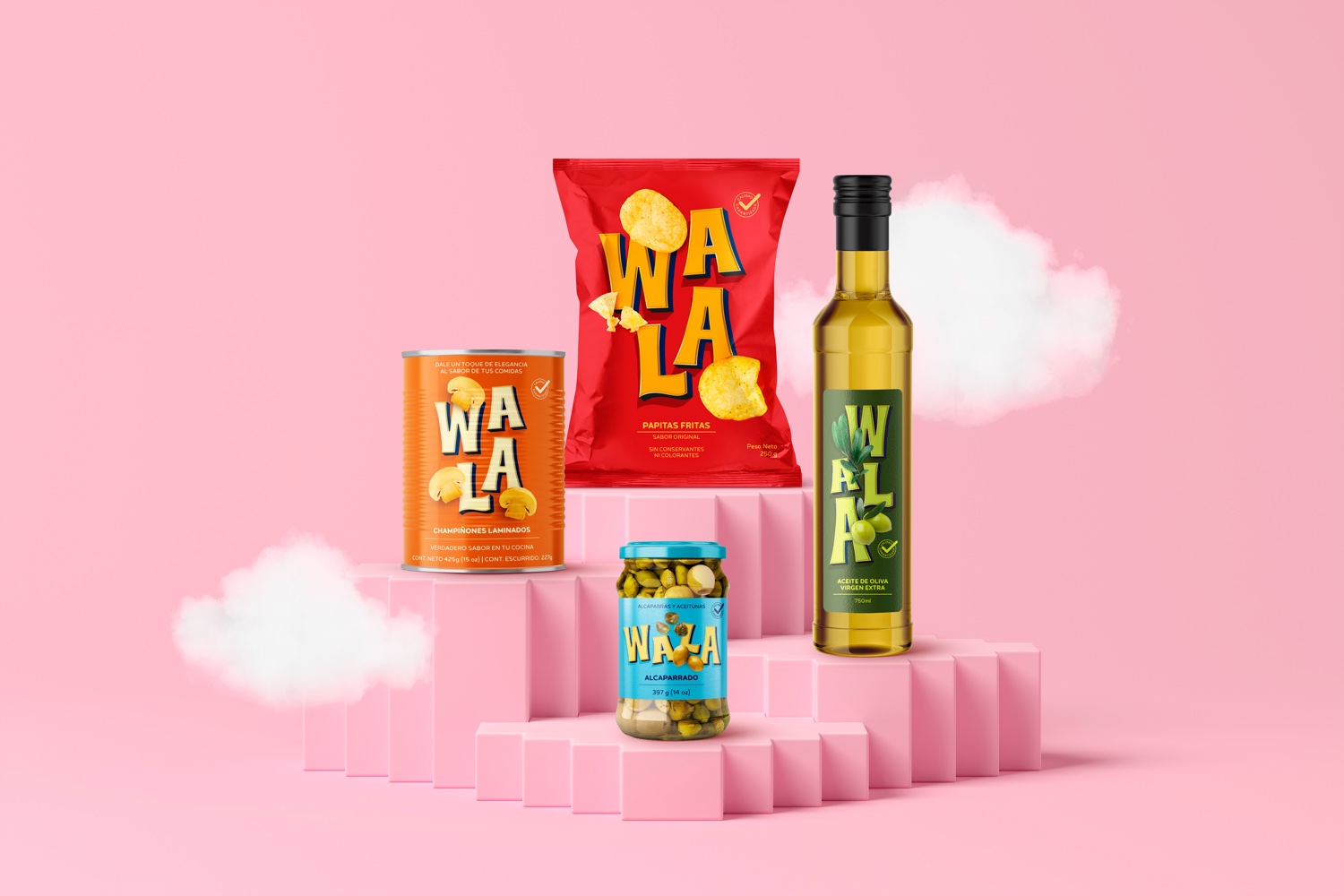 Wala and Zerca is a Bright and Bold Private Label Brand
