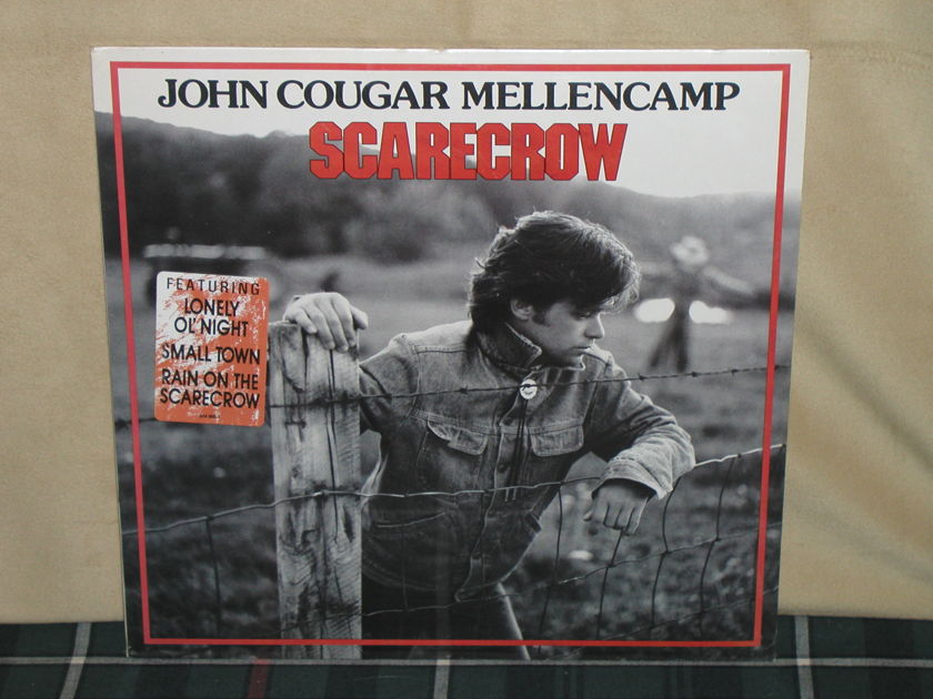 John Cougar Mellencamp - Scarecrow w/KOOL sticker Still SEALED/NEW from 1985