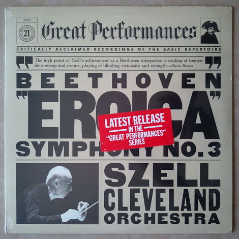 Sealed CBS | SZELL/BEETHOVEN - Symphony No. 3 "Eroica"