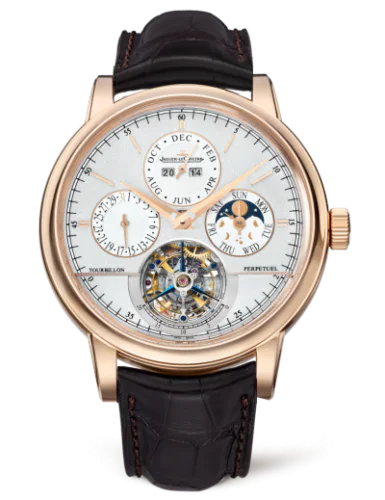 Master Grande Tradition Tourbillon Cylindrique Quantième Perpétuel Pink Gold / Silver