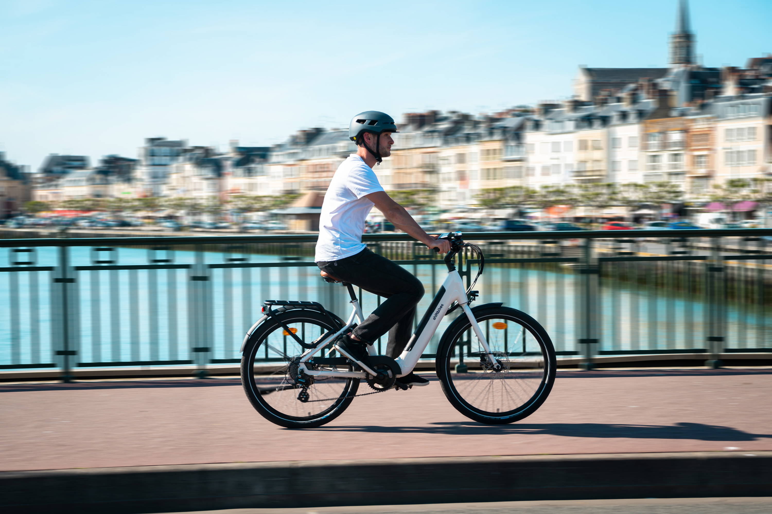 Selle de vélo électrique ShiftBikes ergonomique