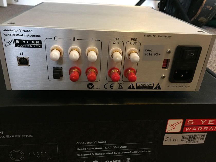 Burson Audio Conductor Virtuoso V2+ 9018 DAC Newest Version