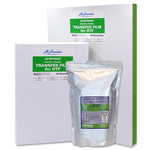 Ecofreen Hot Melt Powder and Heat Transfer Paper