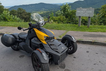 2021 CAN-AM RYKER 900 ACE motorcycle for rent near LEICESTER, NC