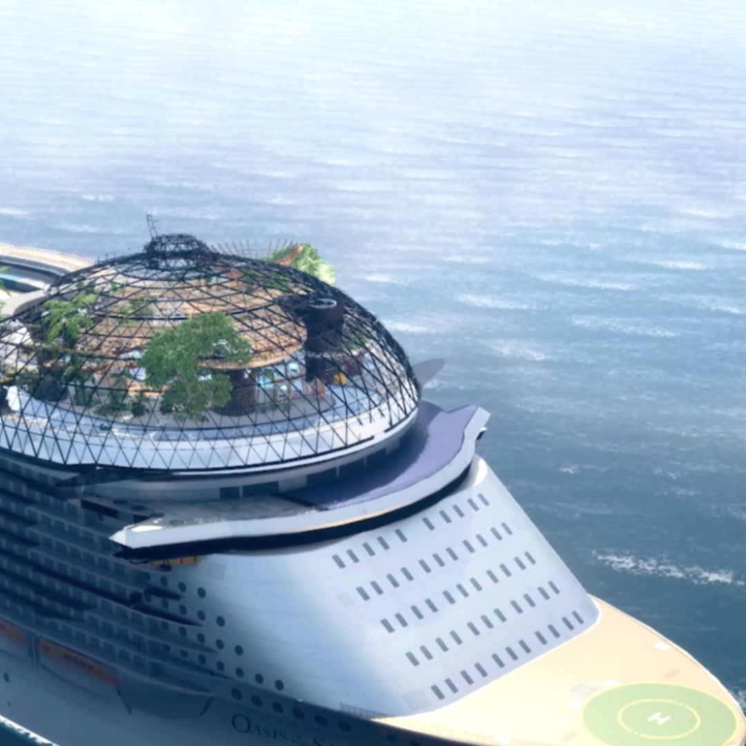 Image of Whaleback Travel—Next-generation Cruise Ship Construction for 2024 "Icon of the Seas" 