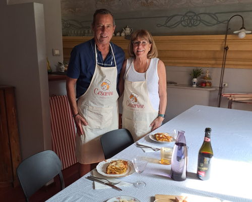 Cooking classes Bologna: Green lasagne with nettles and Grandma Luisa's ragù