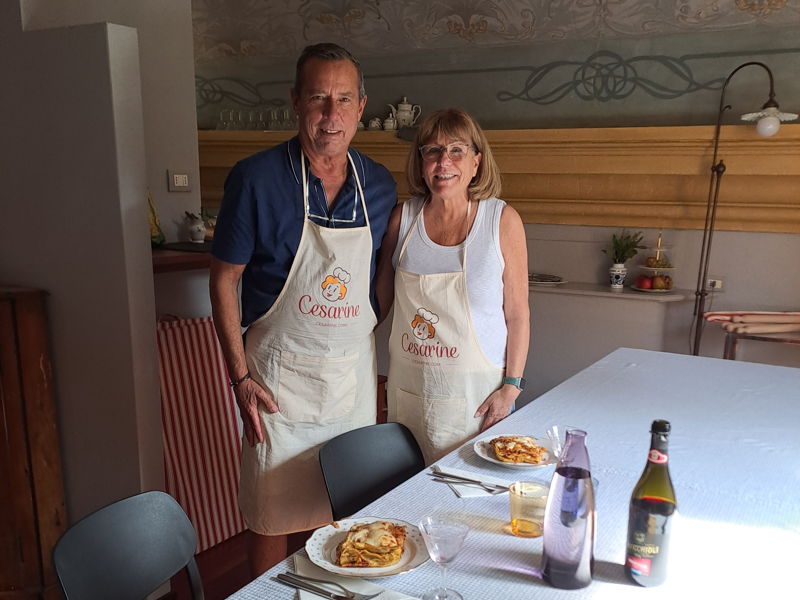 Cursos de cocina Bolonia: Lasaña verde con ortigas y ragú de la abuela Luisa.