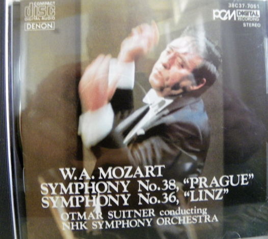 OTMAR SUITNER - W.A.MOZART SYM. NO.38,36 DENON PCM CD