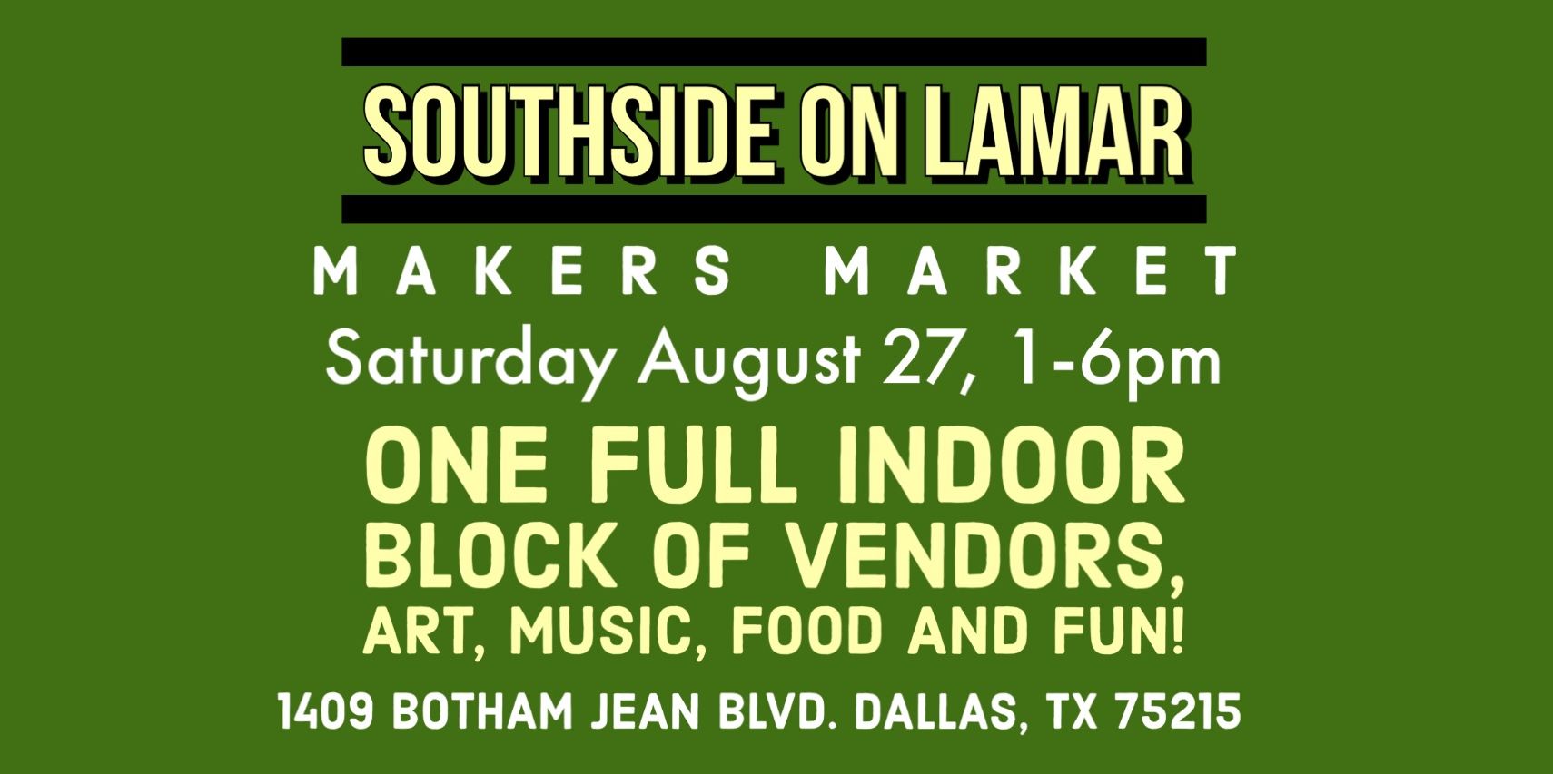 Southside on Lamar Makers Market promotional image