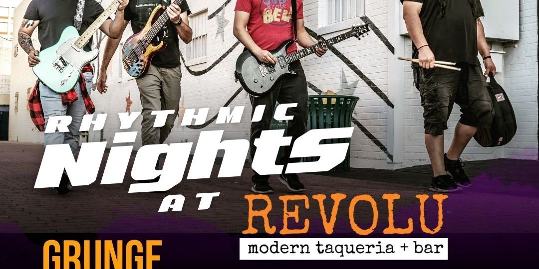 Rhythmic Nights at Revolu (Uptown), featuring Jay (of Grunge Sponges) promotional image