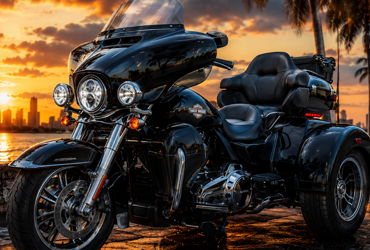 2024 HARLEY-DAVIDSON TRI GLIDE ULTRA motorcycle for rent near Weston, FL