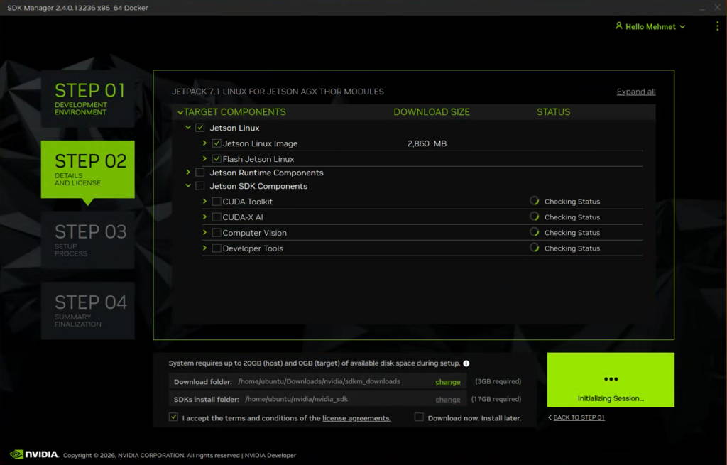 SDK Manager step-2