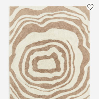 Wollteppich Rug H&M Home 170cm x 240cm Hochflor