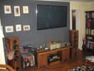 Stereo in living room