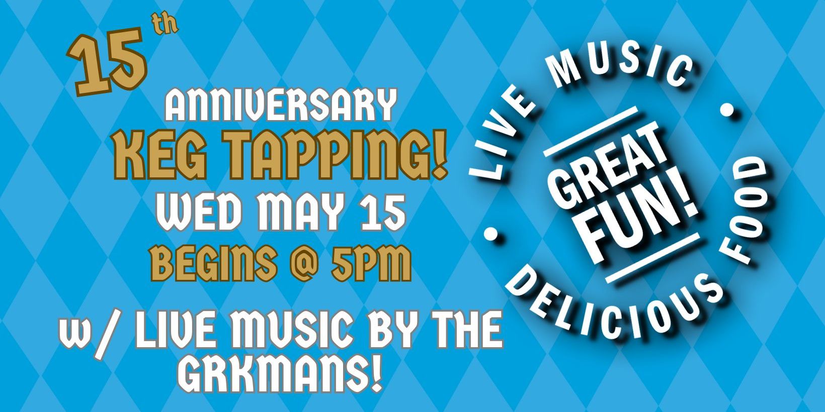 We're Celebrating 15 Years In Pittsburgh! promotional image
