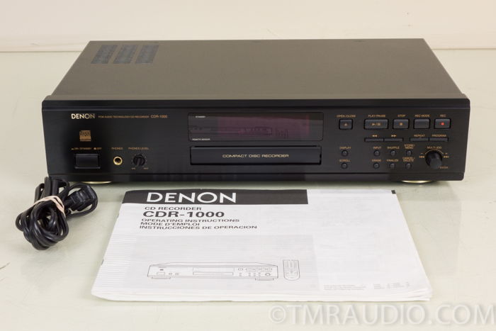Denon CDR-1000 24 bit CD Player/Recorder