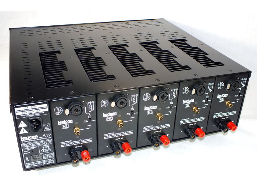 LEXICON NT512 5-Channel Amplifier (THX-Ultra  Certified); Fully  Refurbished; 1-Year Warranty; Just reduced - Now 69% Off