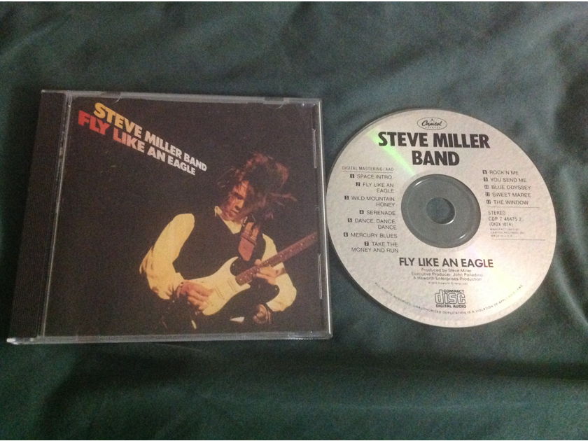 Steve Miller Band - Fly Like An Eagle 1st Issue Compact Disc Capitol Records Not Remastered