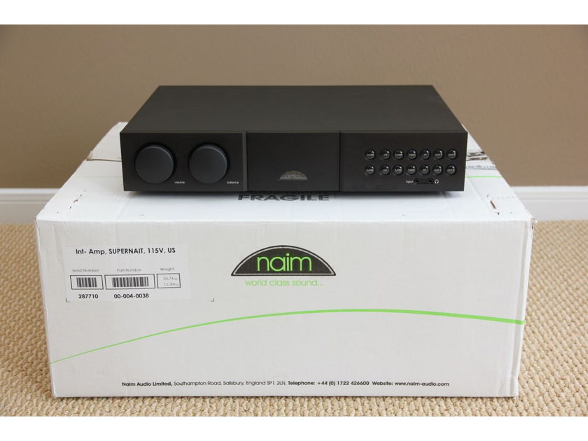 Naim Audio SUPERNAIT Integrated Amplifier