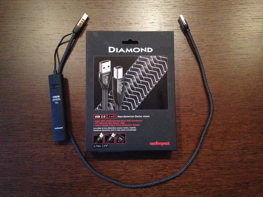 Audioquest Diamond USB A-B 0.75m
