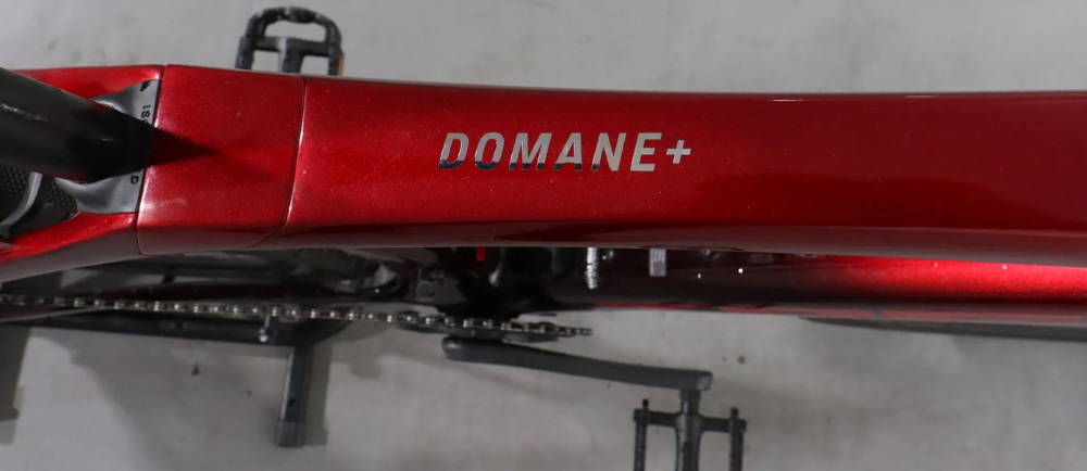 Trek gravel bike with bikepacking bags