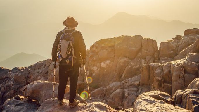 Hiking Mount Sinai