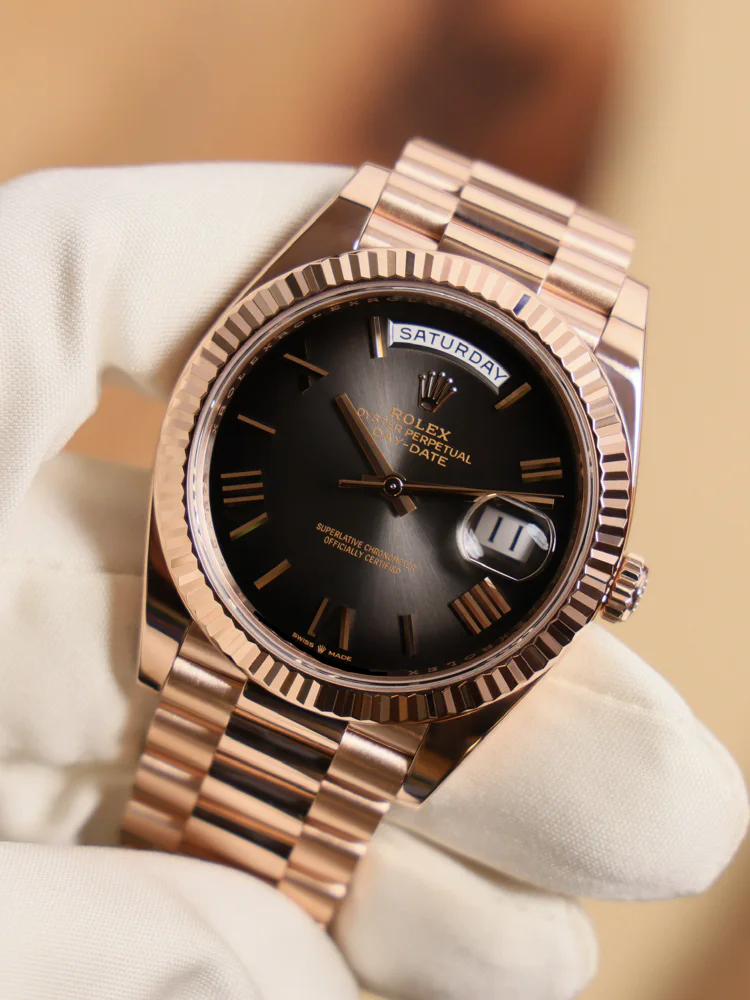 Rolex Day-Date 40 Black Ombre 228235, image 1 Rolex Day-Date 40 Black Ombre 228235, image 1