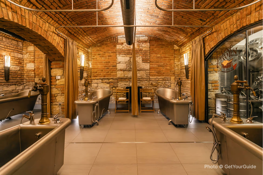 Prague: Lázně Pramen. Wine, Beer bath and Wellness SPA - photo 4