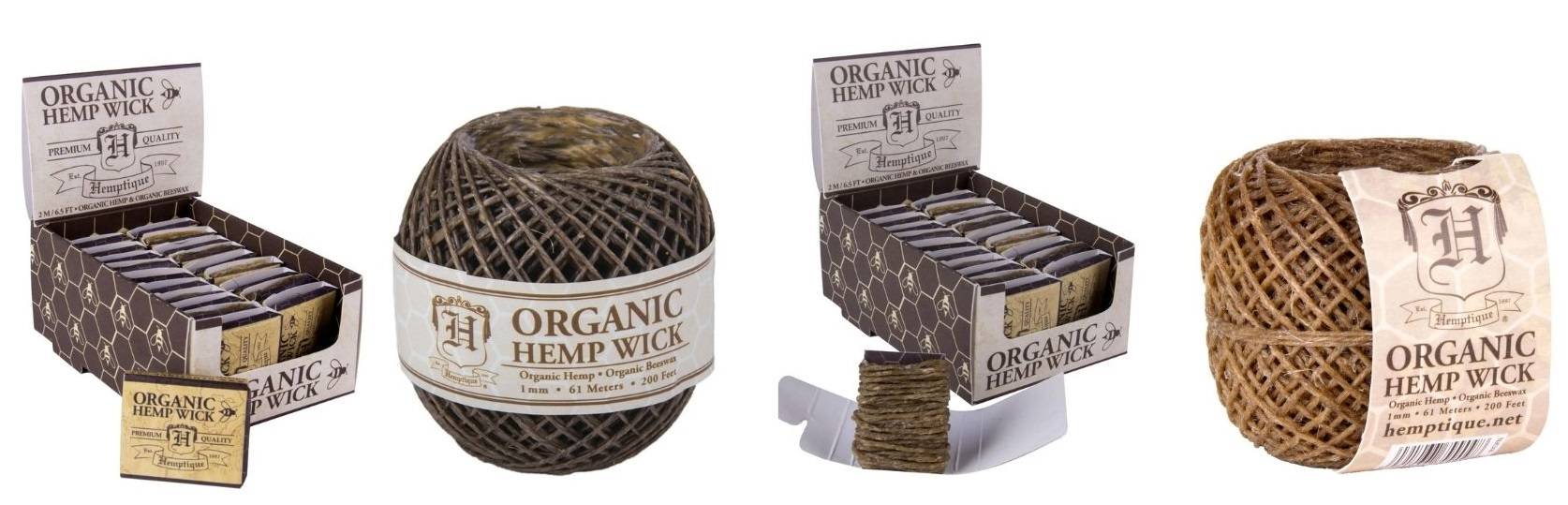 what is hemp wick