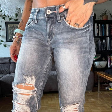 Tolle Low Waste Jeans grösse S￼