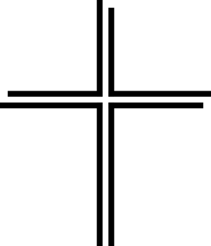 thin double cross