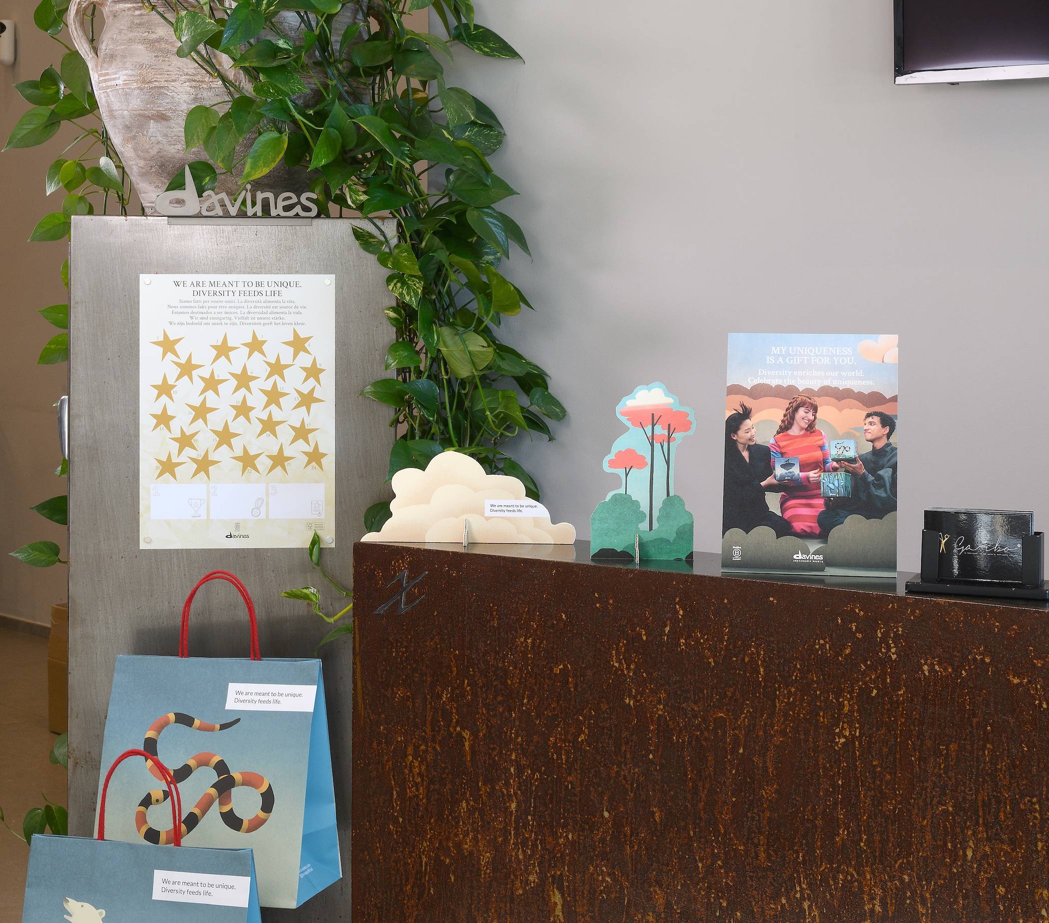Shop local at your Davines salon