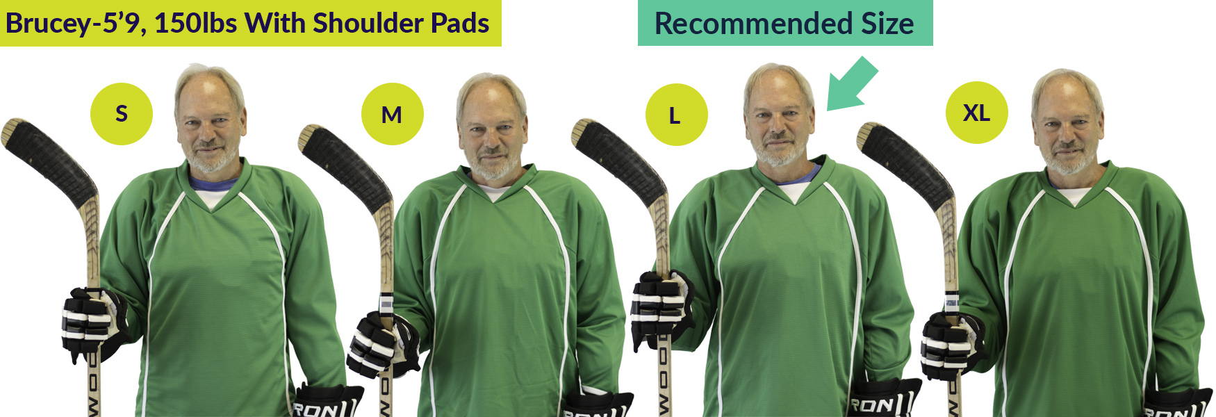 Hockey Jersey Sizing Chart - JerseysMadeEasy.com™