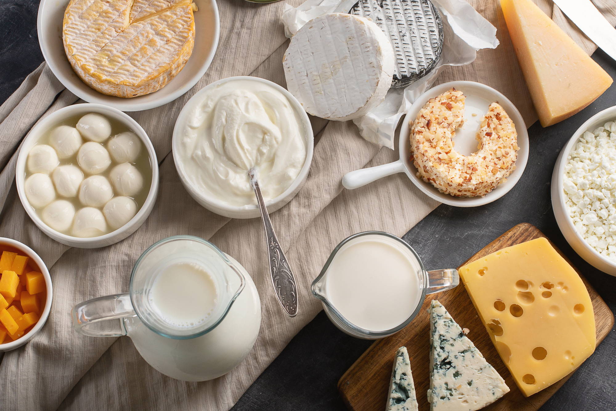 Image of dairy rich foods