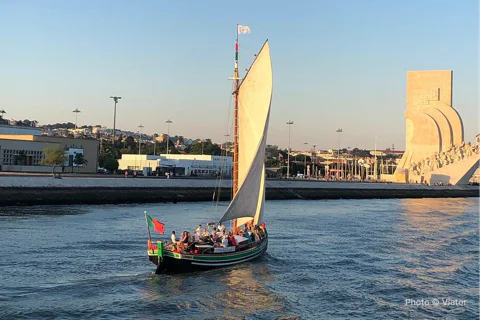 Lisbon Traditional Boats Guided Sightseeing Cruise