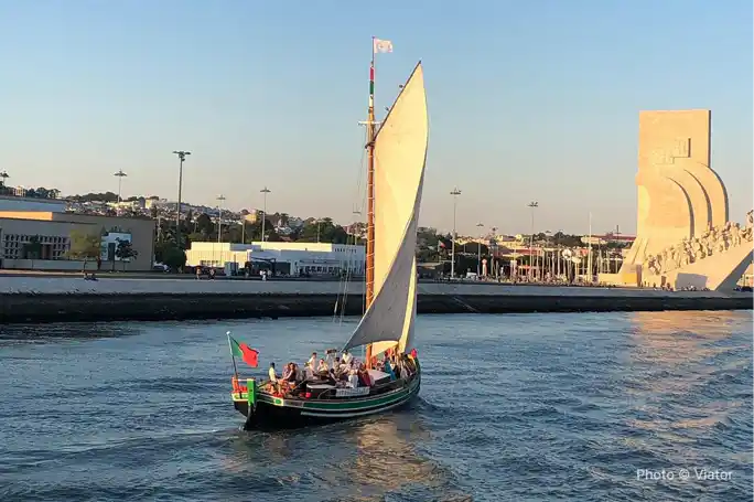 Lisbon Traditional Boats Guided Sightseeing Cruise