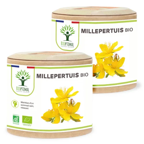 Millepertuis bio - 2 x 60 par BIOPTIMAL