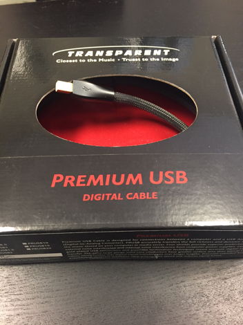 Transparent Audio Premium USB 1.5m