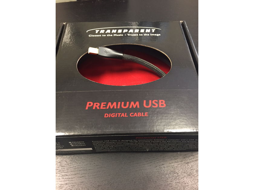 Transparent Audio Premium USB 1.5m