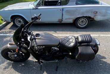 2019 INDIAN SCOUT BOBBER ABS motorcycle for rent near Greenwich, CT