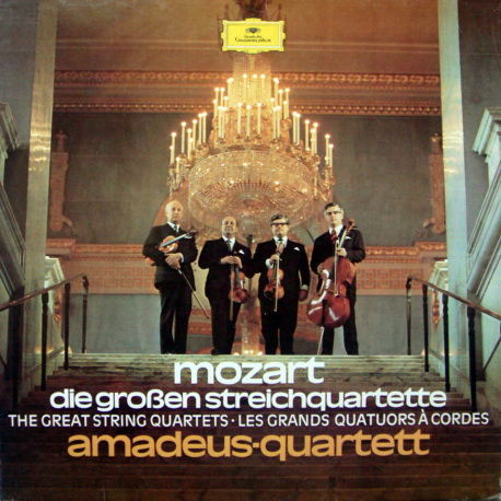 DG / AMADEUS QT, - Mozart The Great String Quartets, NM...