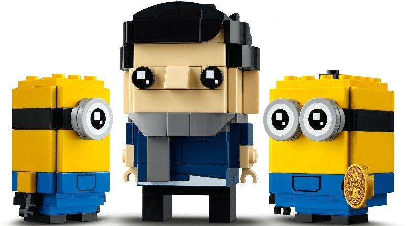Lego brickzhead minions
