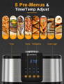 MOOSOO MA60 12.7 Quart 8-In-1 Best Air Fryers with Ultra High Power 1700W