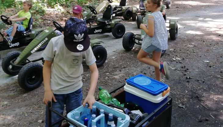 gokart spaß jeep gokarts im wald ap