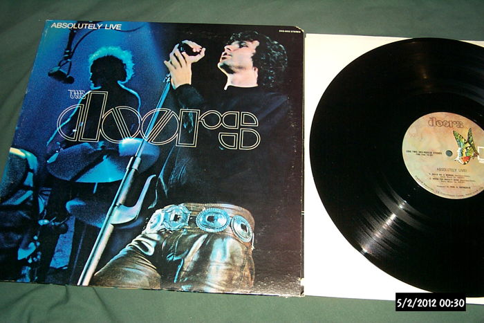 The doors - Absolutely Live 2 lp nm elektra butterfly l...